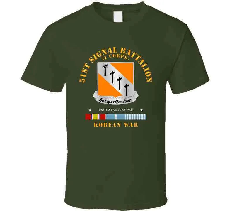 51st Signal Battalion - Korean War T Shirt