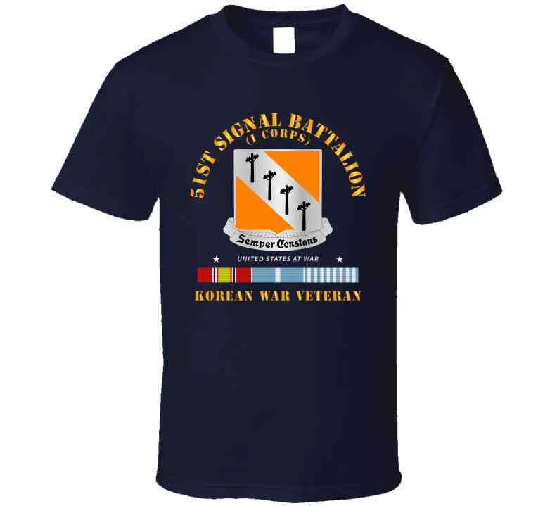 51st Signal Battalion - Korean War Veteran T Shirt