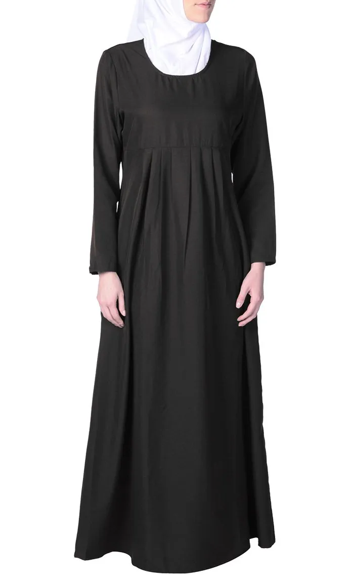 A Line Basic Casual Everyday Abaya Dress - Final Sale