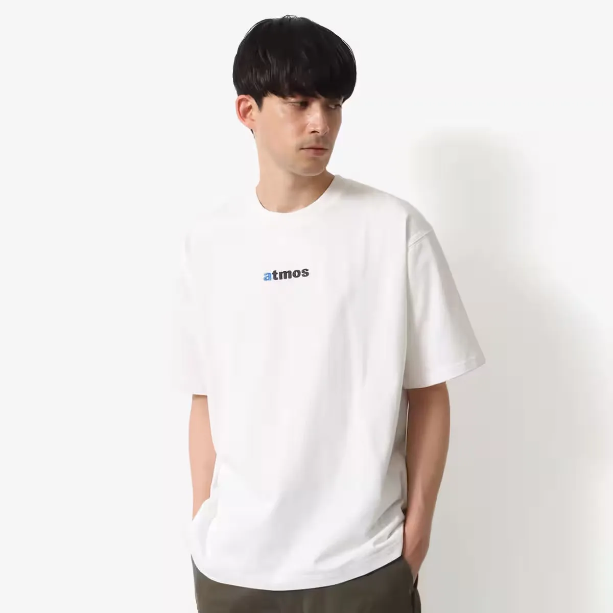 ATMOS EMBROIDERY CLASSIC LOGO T-SHIRTS