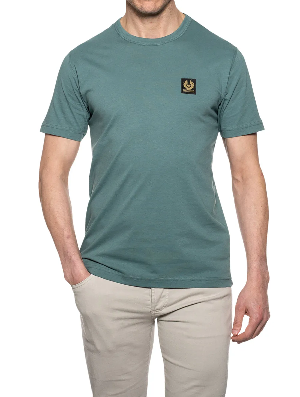 Basic T-shirt Faded Teal