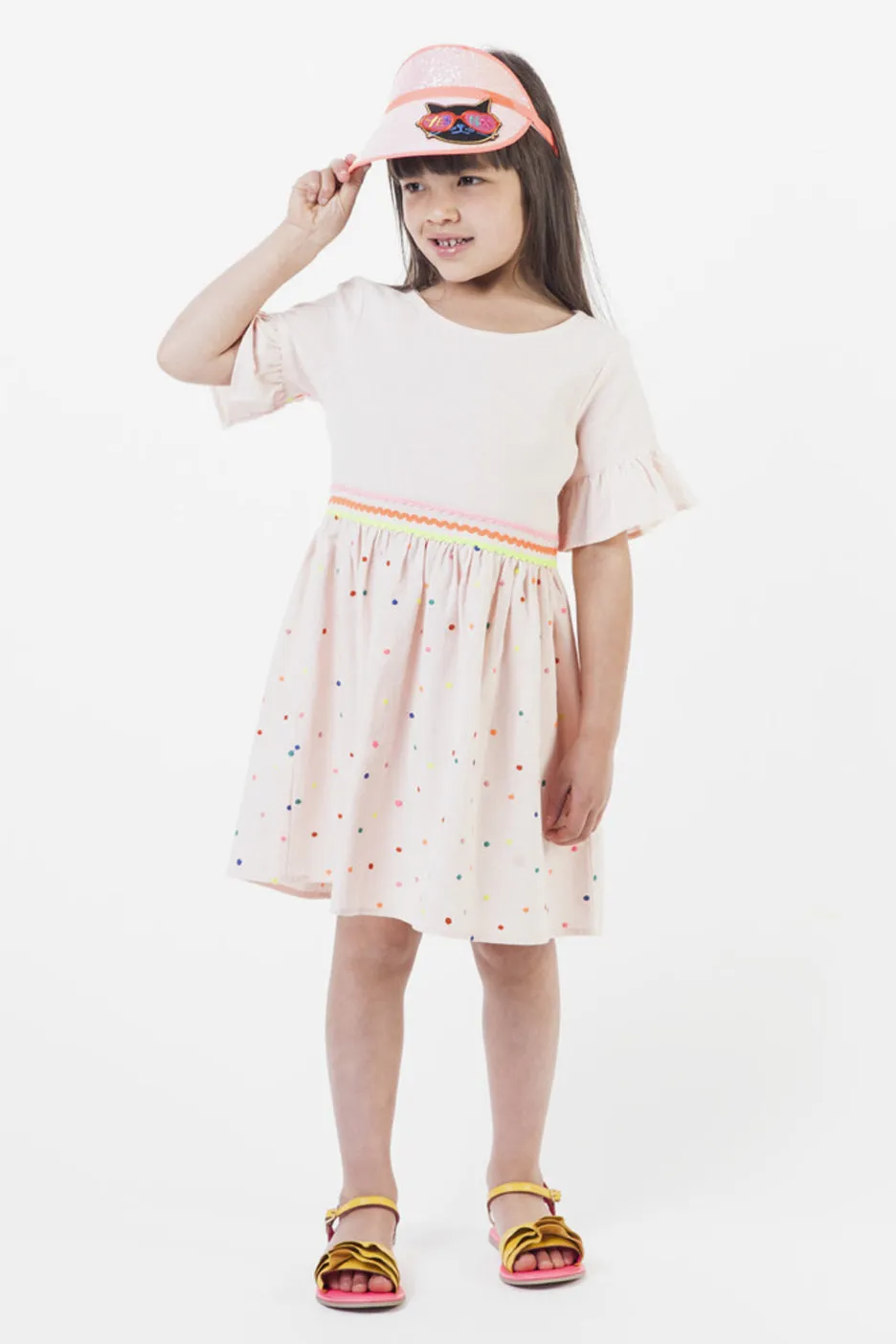 Billieblush Dot Embroidered Girls Dress (Size 2 left)