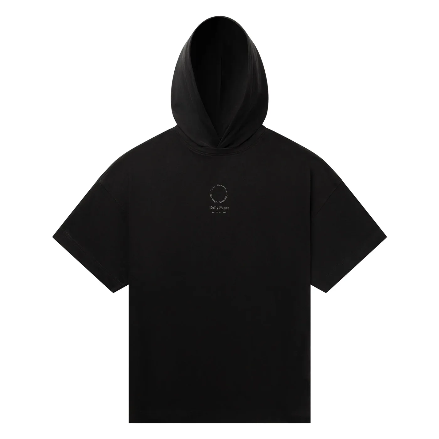 Black Faya Pillars Hoodie