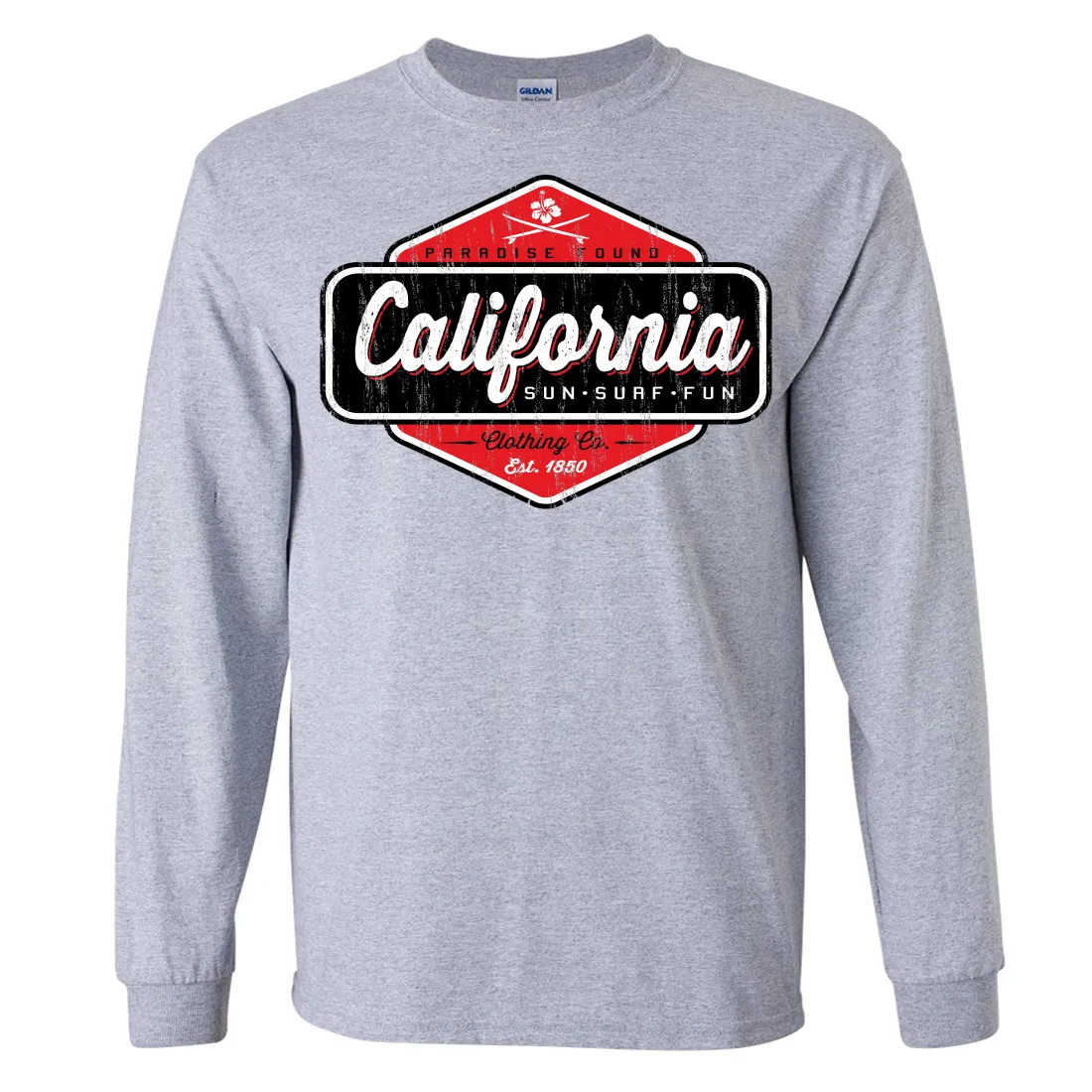 California Paradise Found Long Sleeve Shirt