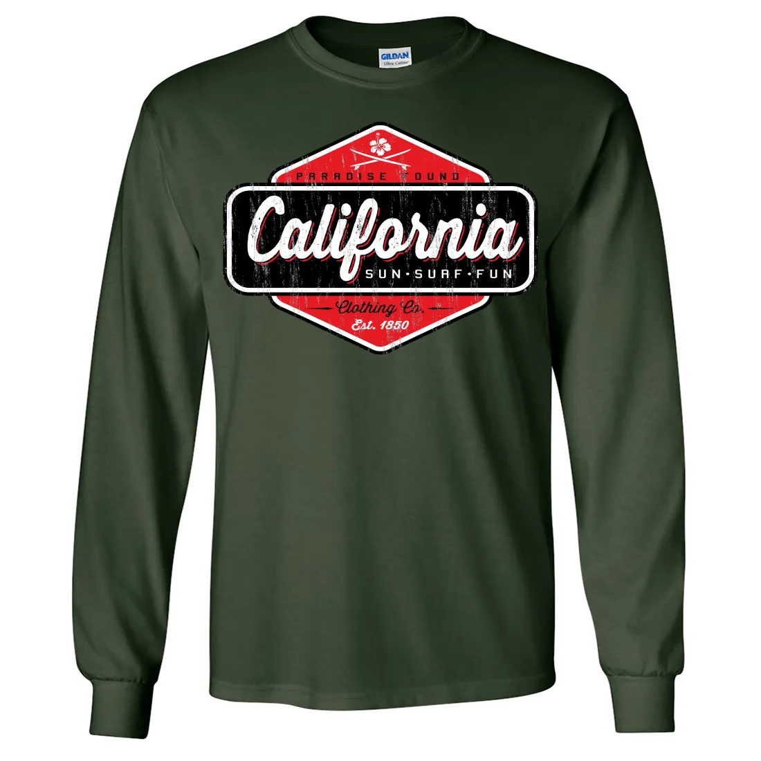 California Paradise Found Long Sleeve Shirt