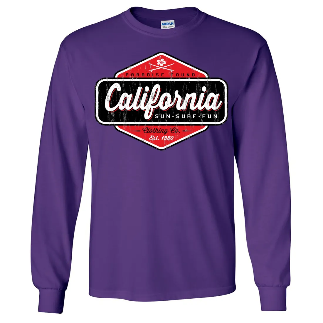 California Paradise Found Long Sleeve Shirt