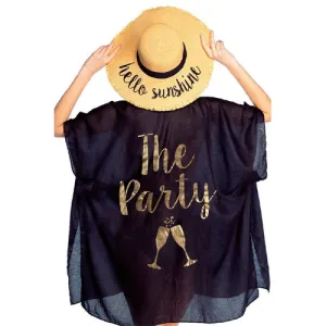 C.C "The Party" Beach Cover Up Beach Kimono