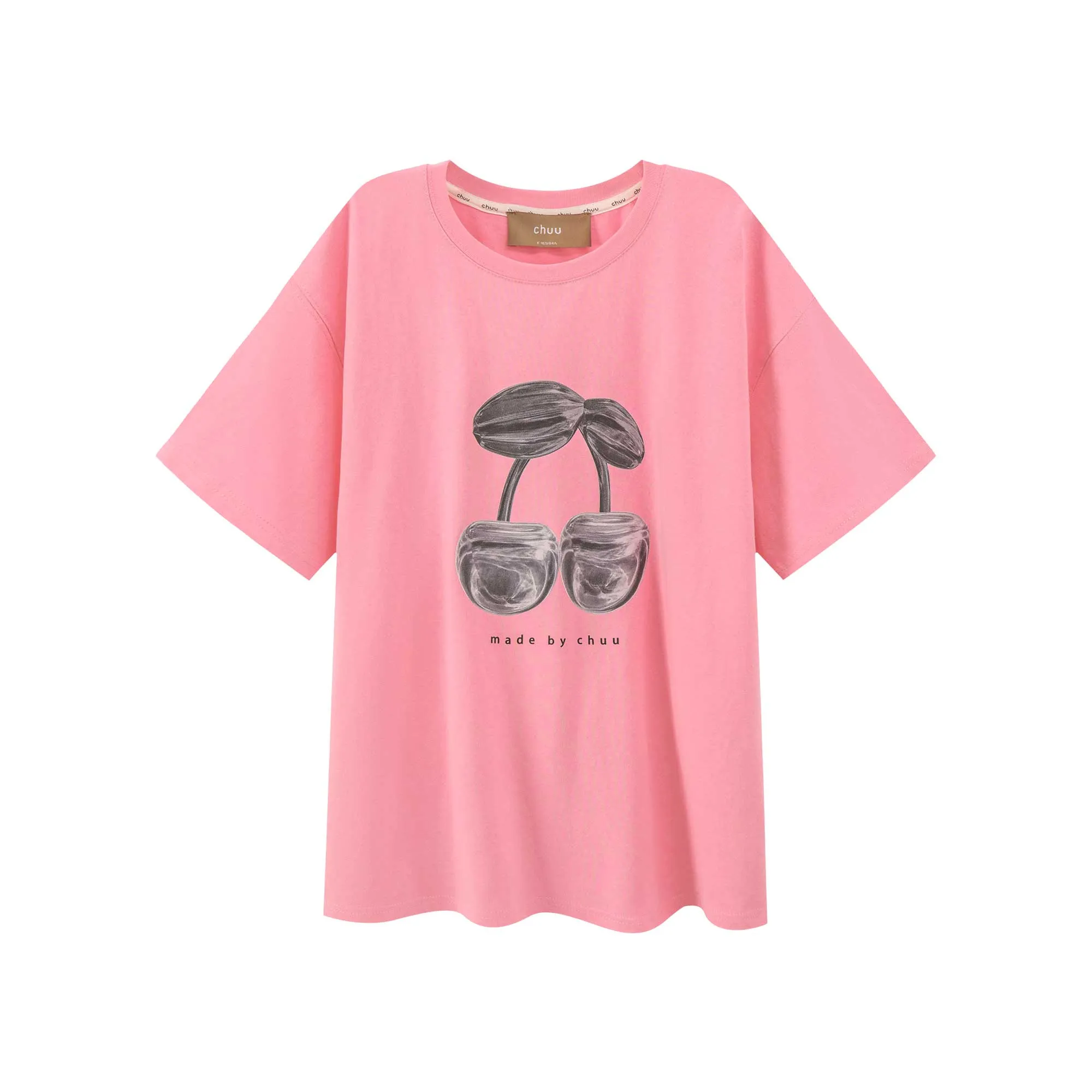 Cherry Logo Overfit T-Shirt