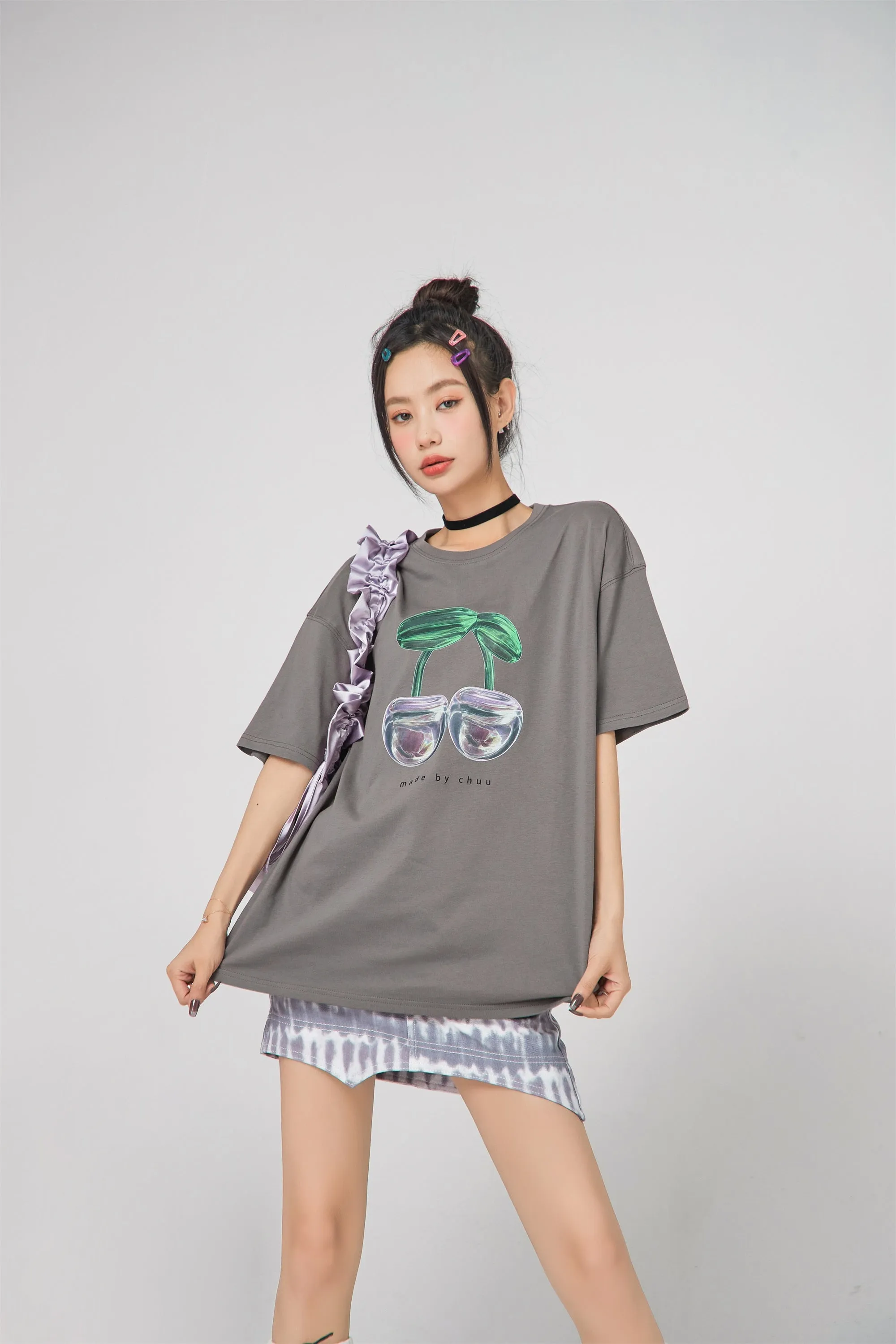 Cherry Logo Overfit T-Shirt