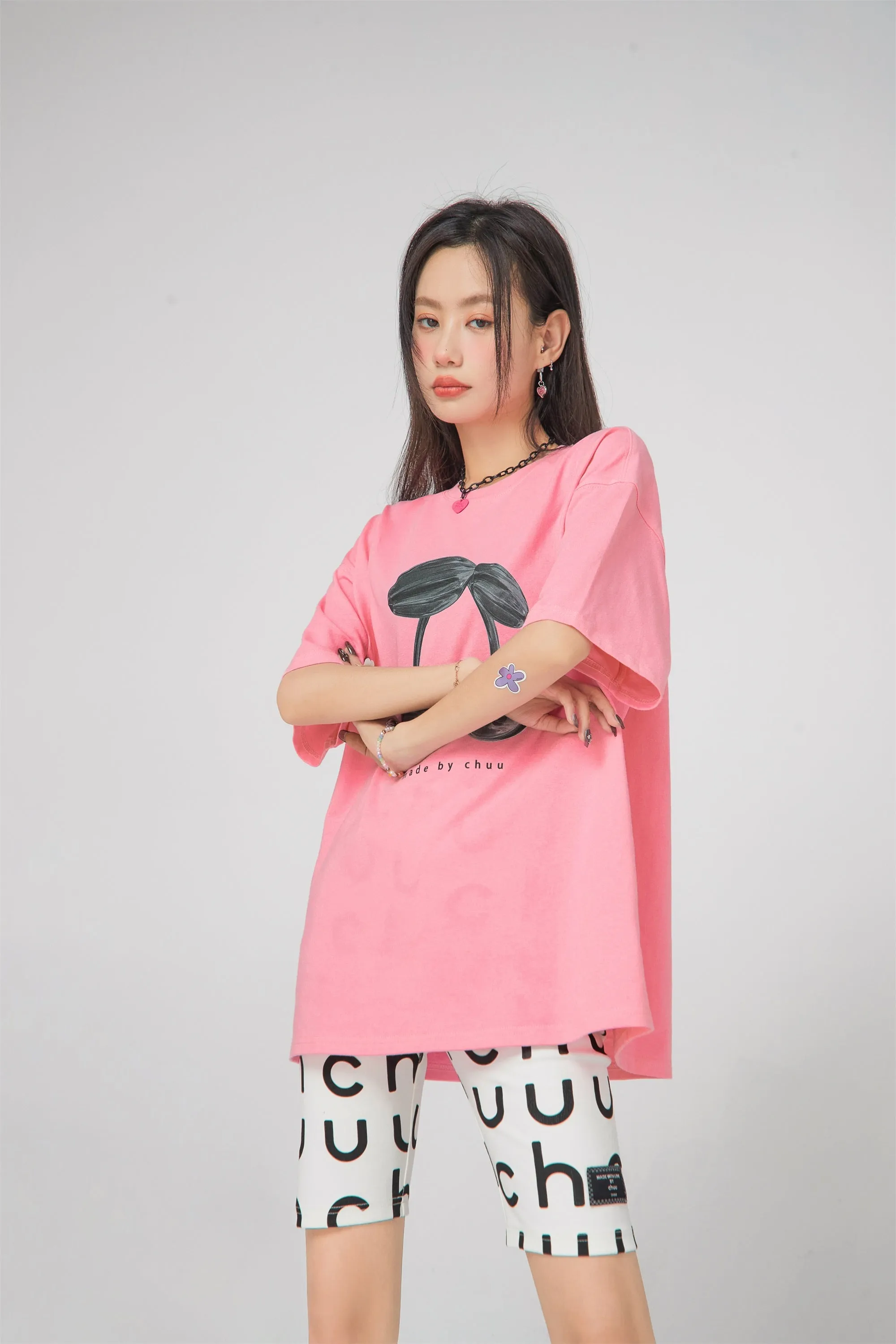 Cherry Logo Overfit T-Shirt