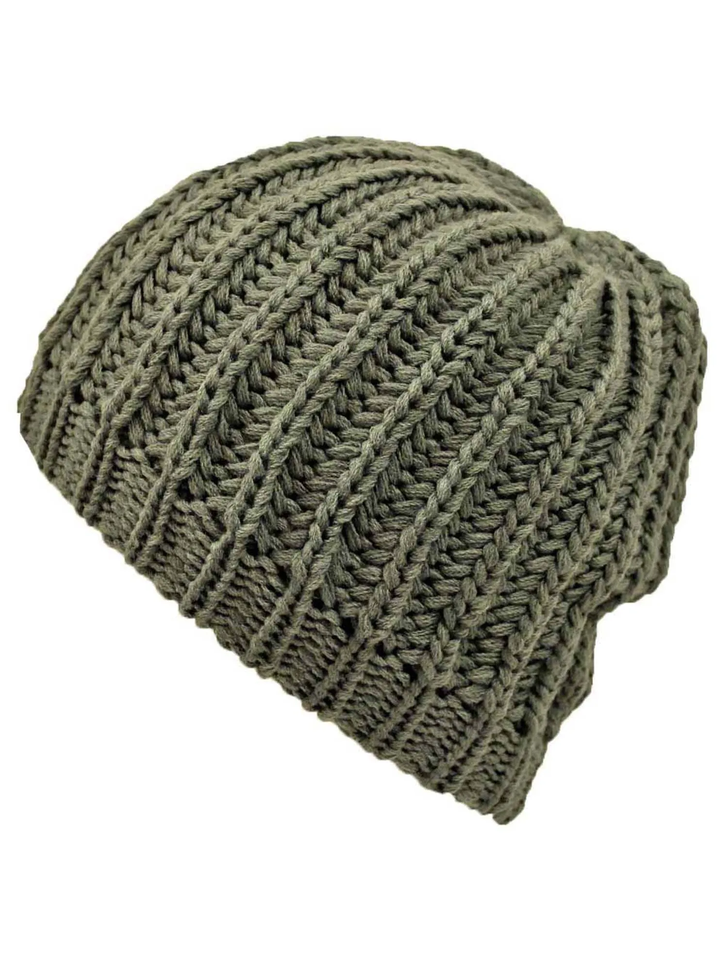 Chunky Knit Tight Beanie Cap Hat