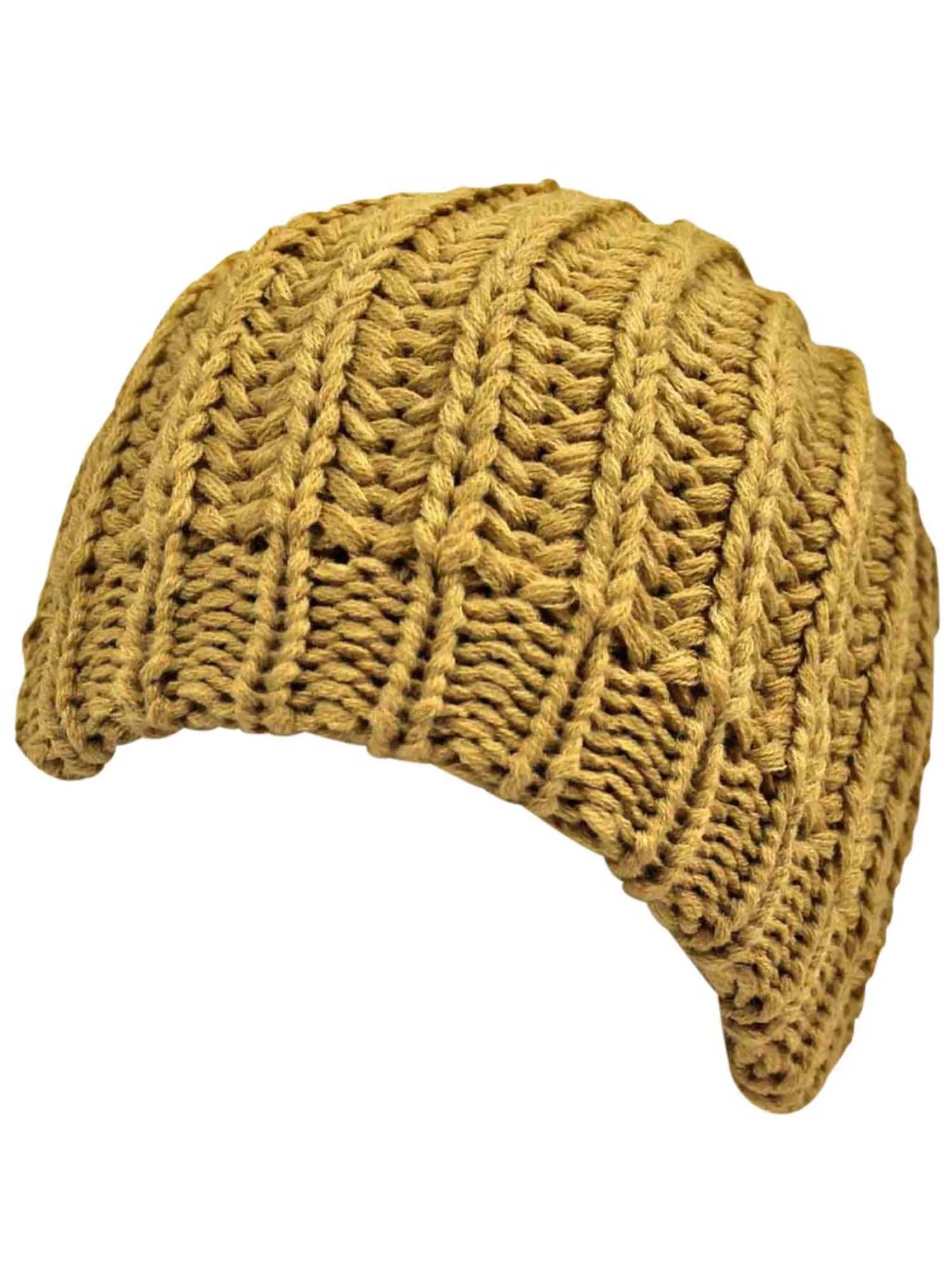 Chunky Knit Tight Beanie Cap Hat