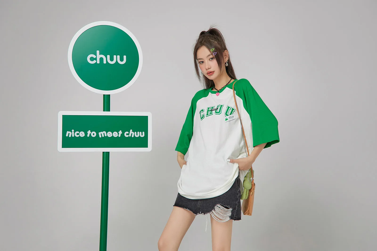 Chuu College Oversized T-Shirt