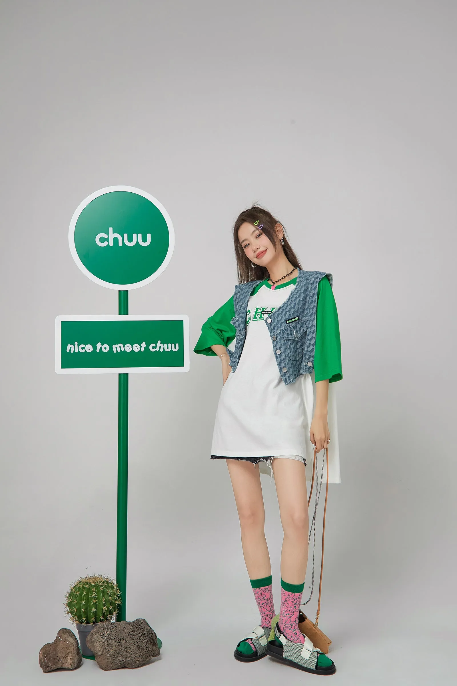 Chuu College Oversized T-Shirt