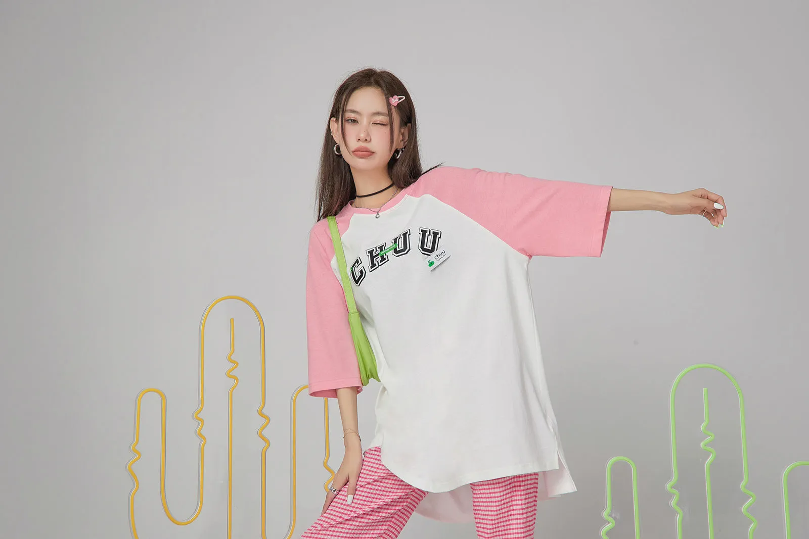 Chuu College Oversized T-Shirt