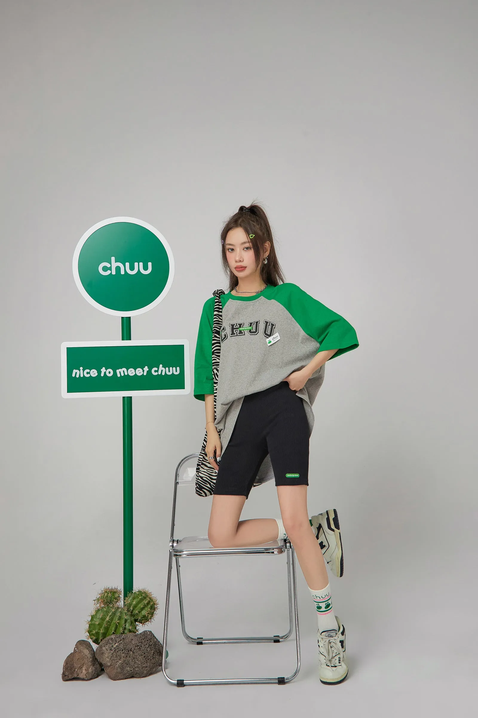 Chuu College Oversized T-Shirt