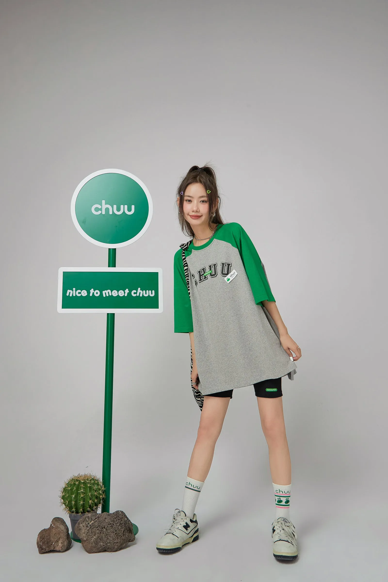 Chuu College Oversized T-Shirt