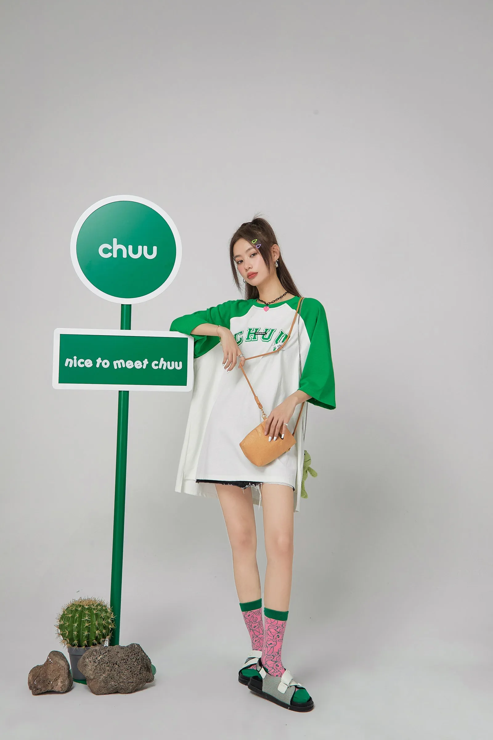 Chuu College Oversized T-Shirt