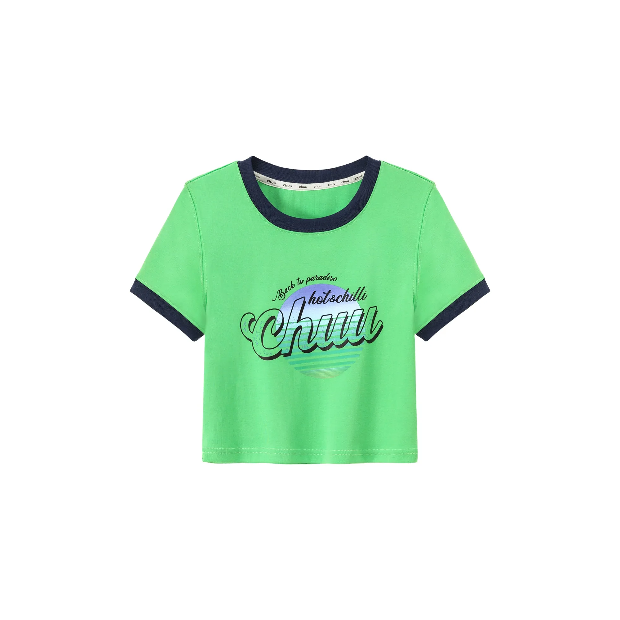 Color Combination Hot And Chill Line T-Shirt