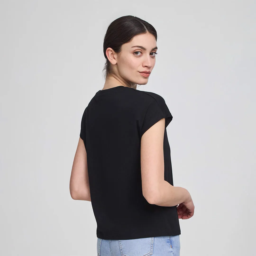 Crew Neck Short Sleeve Oversized T-Shirt