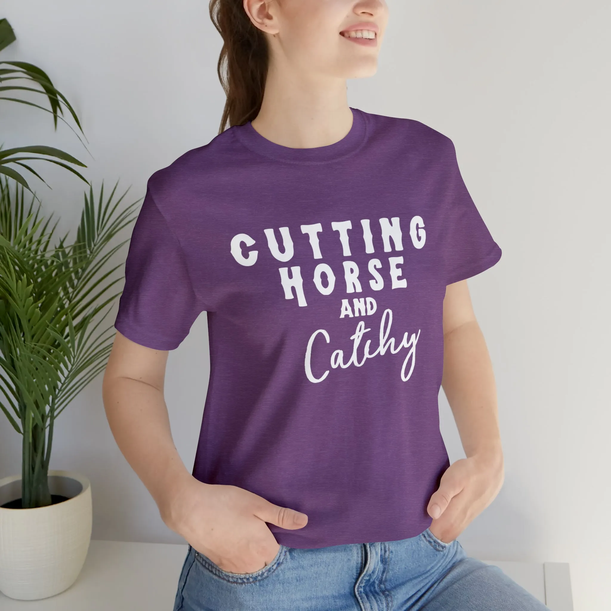 Cutting Horse & Catchy Short Sleeve Tee