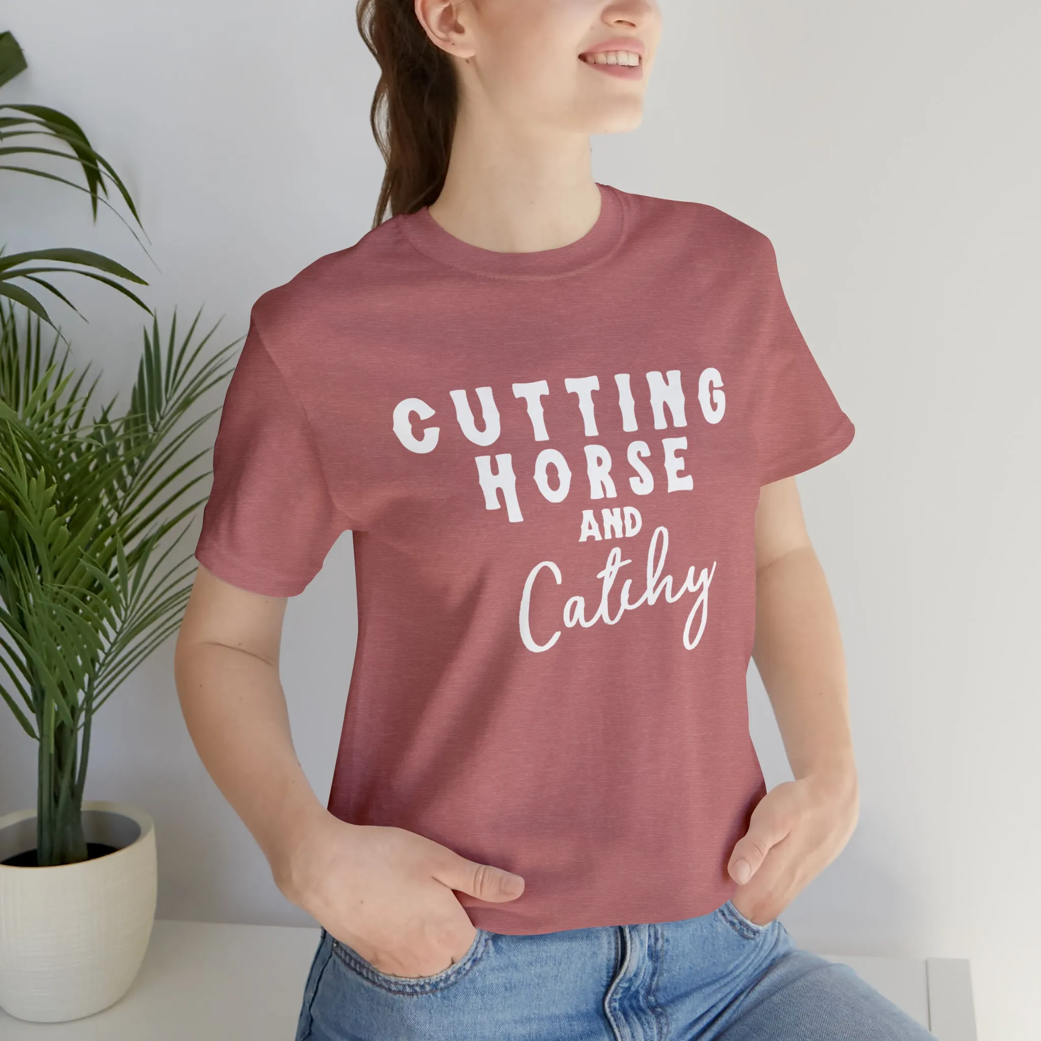 Cutting Horse & Catchy Short Sleeve Tee