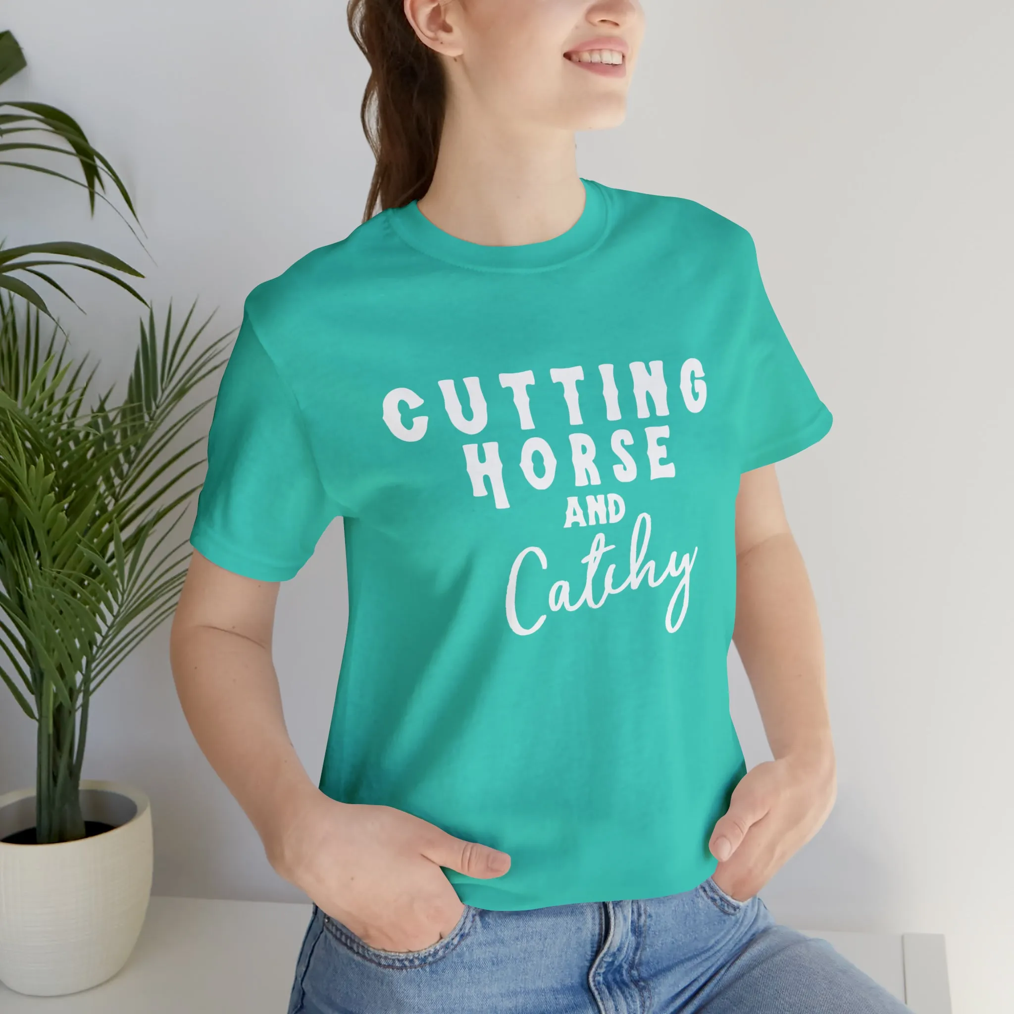 Cutting Horse & Catchy Short Sleeve Tee