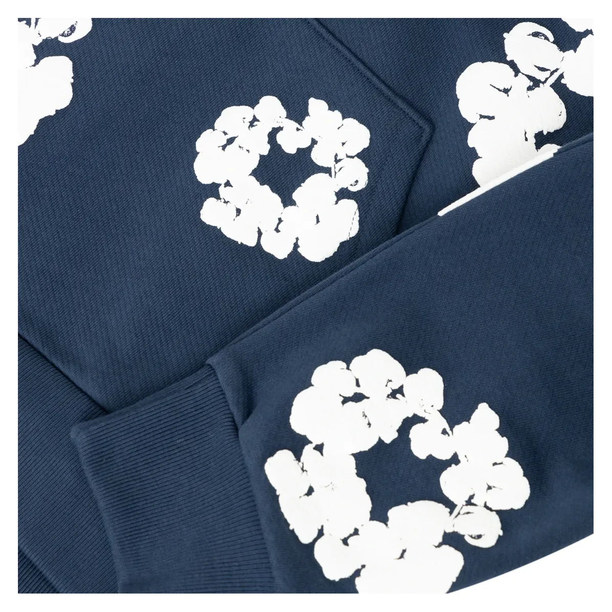 Denim Tears The Cotton Wreath Sweatshirt Navy