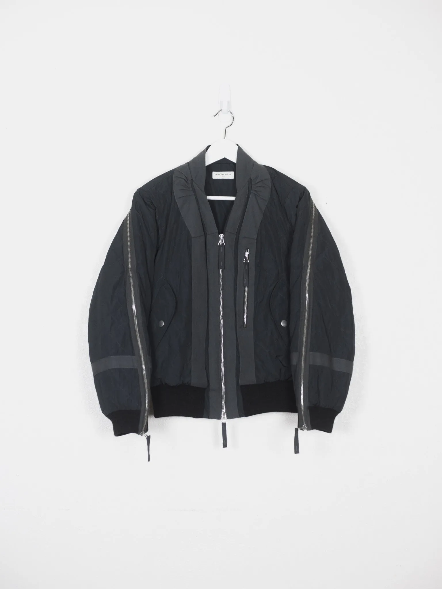 Dries Van Noten AW14 Back Zip Bomber