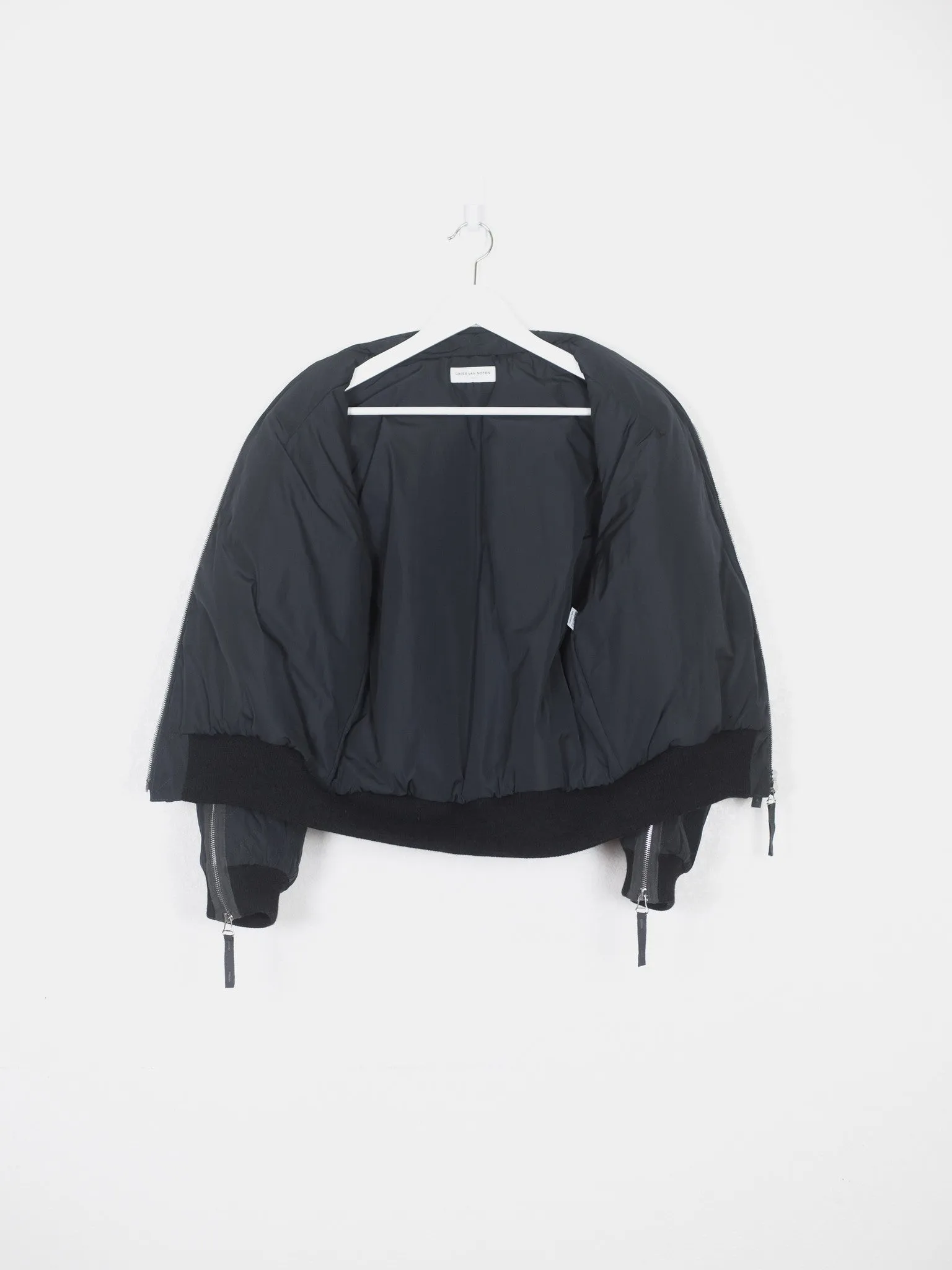 Dries Van Noten AW14 Back Zip Bomber