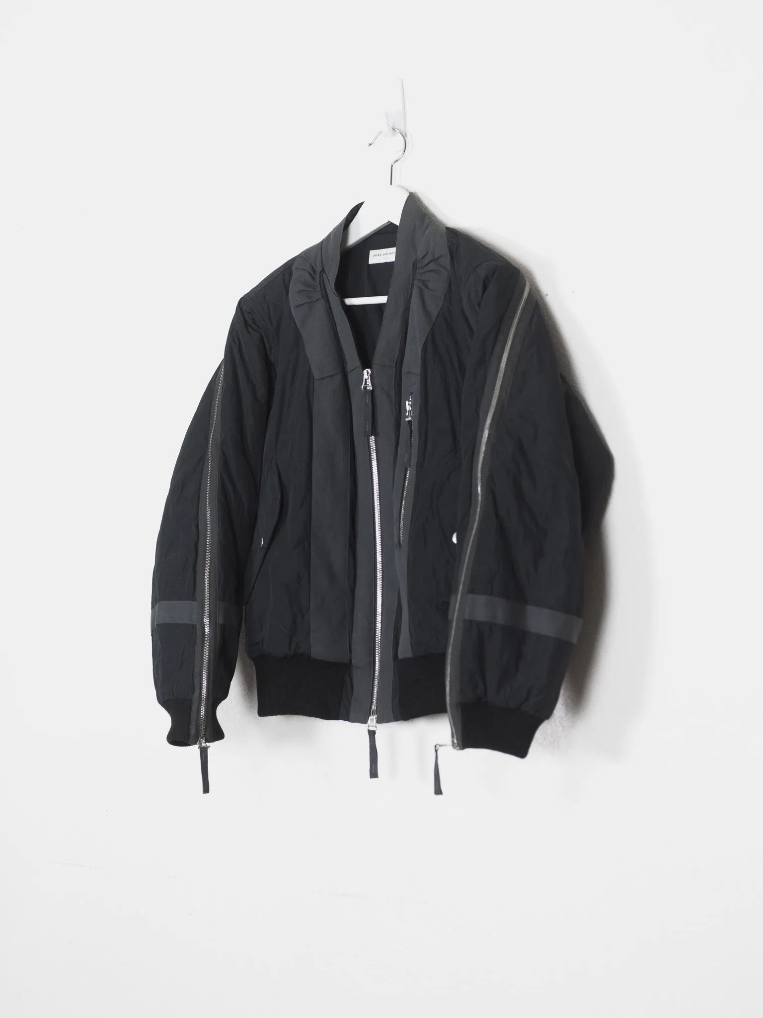 Dries Van Noten AW14 Back Zip Bomber