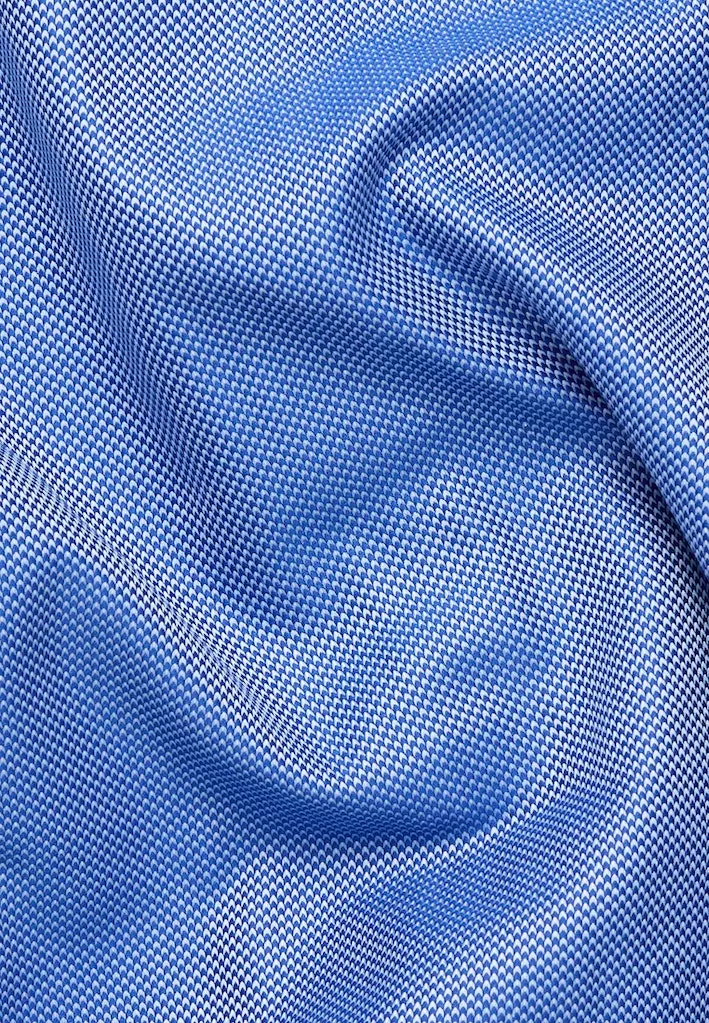 Eterna 1863 Blue Stitch Detail Shirt Blue