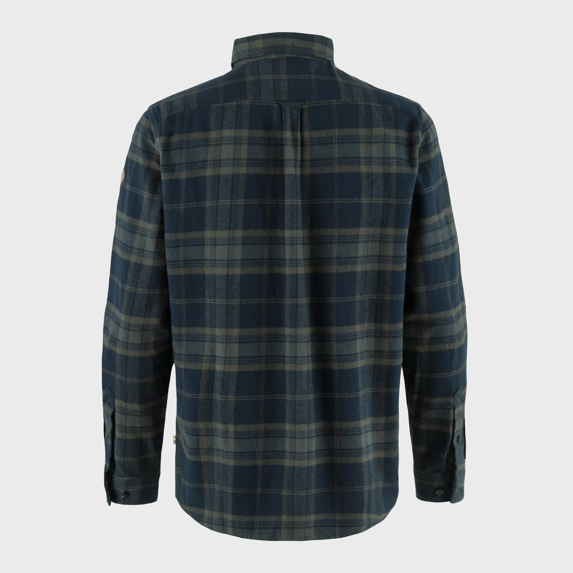 Fjallraven Mens Övik Twill Shirt - Dark Navy-Basalt