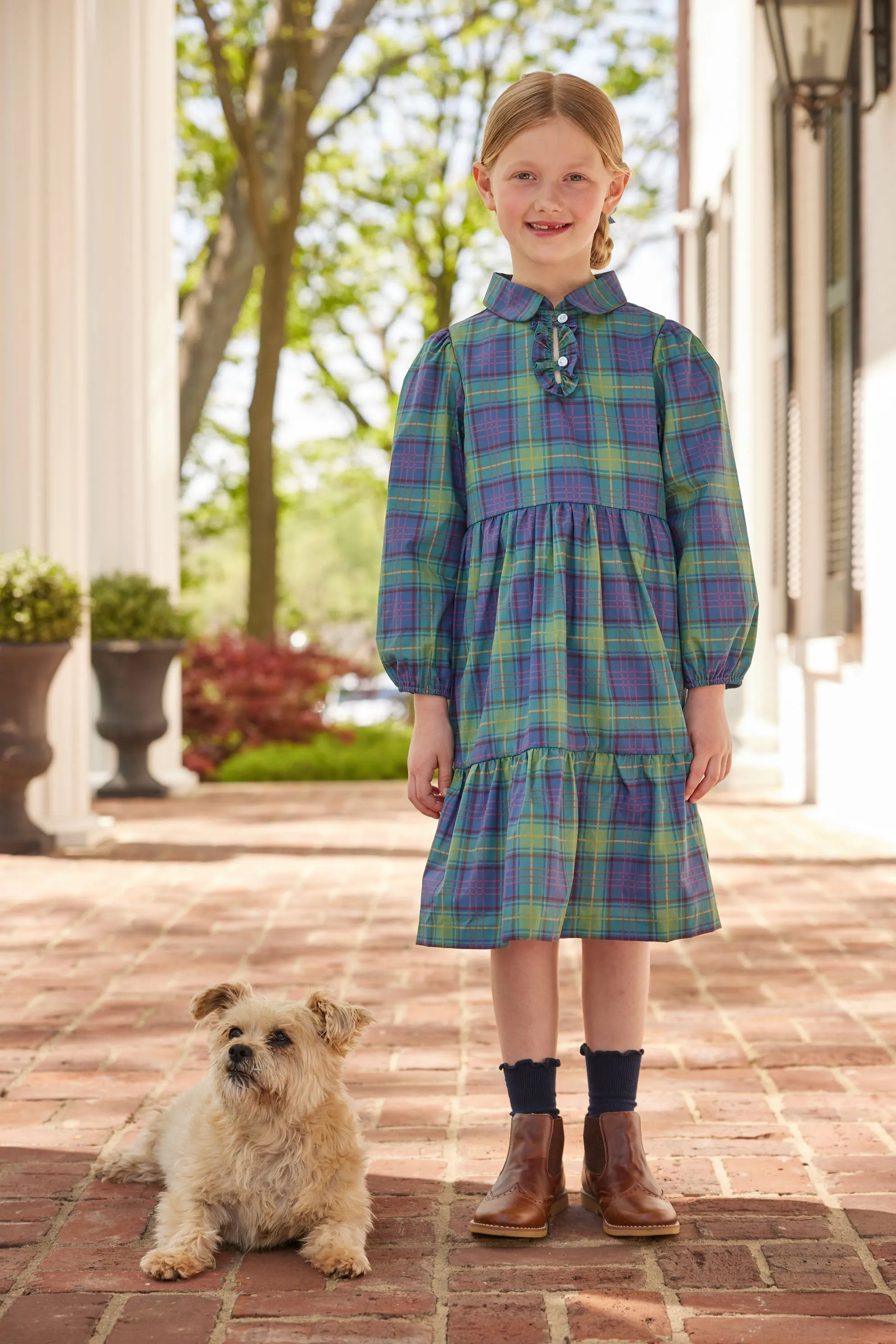 Haisley Dress - Ashford Tartan