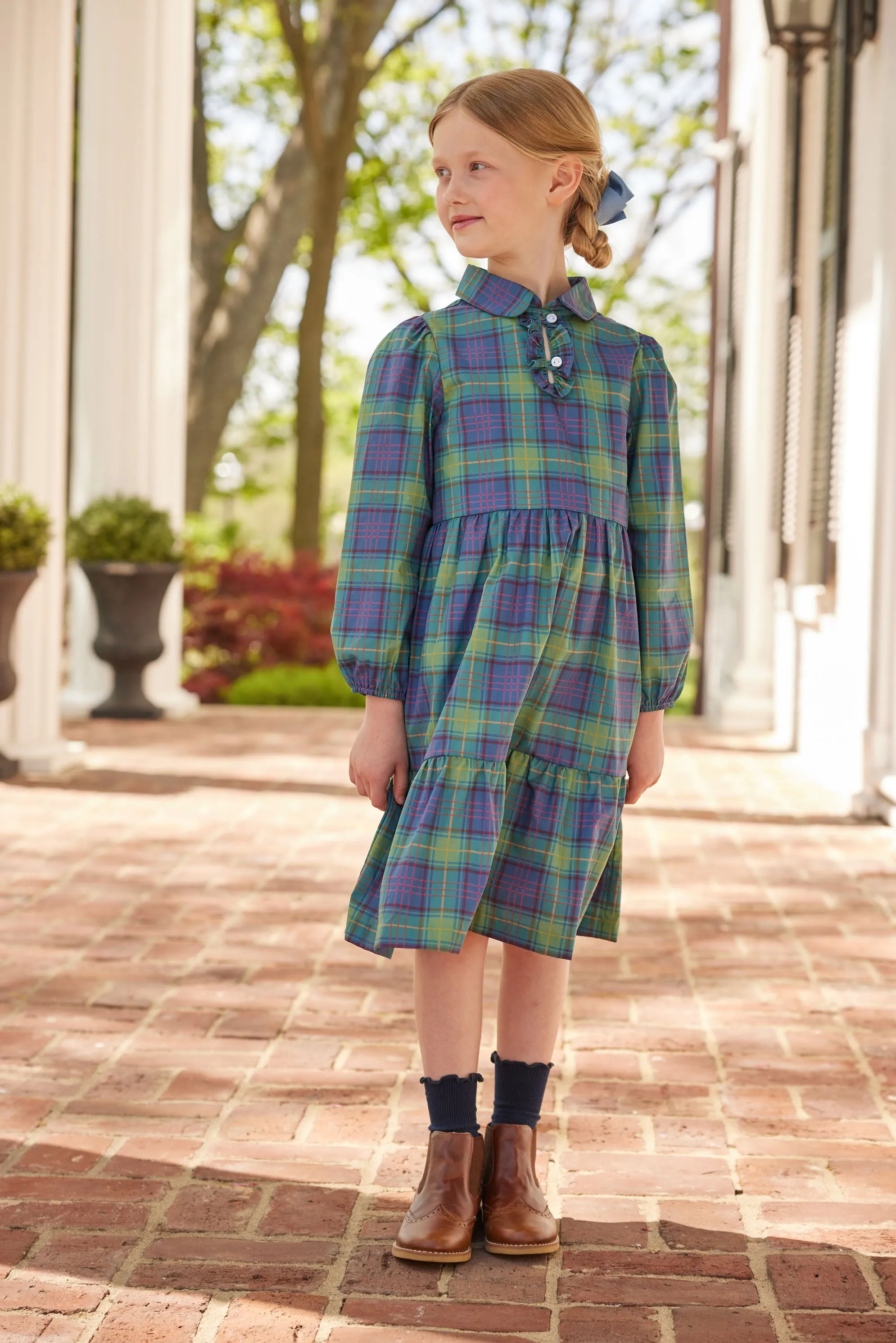 Haisley Dress - Ashford Tartan