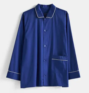 HAY Outline Pyjama L/S Shirt in Vivid Blue