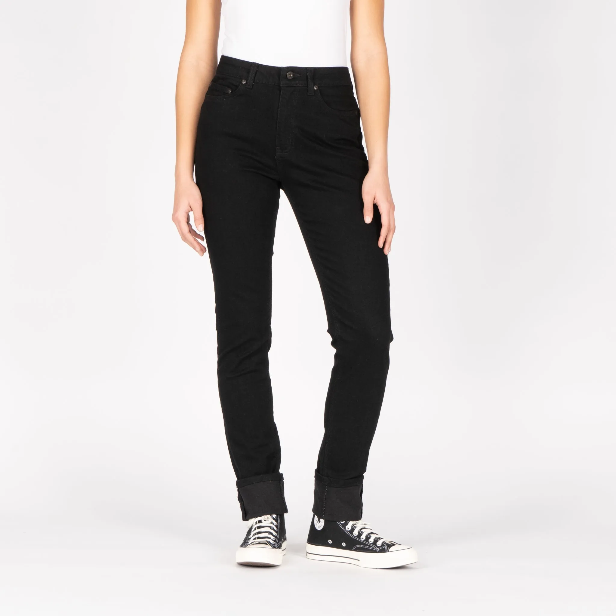 High Skinny - All Black Comfort Stretch