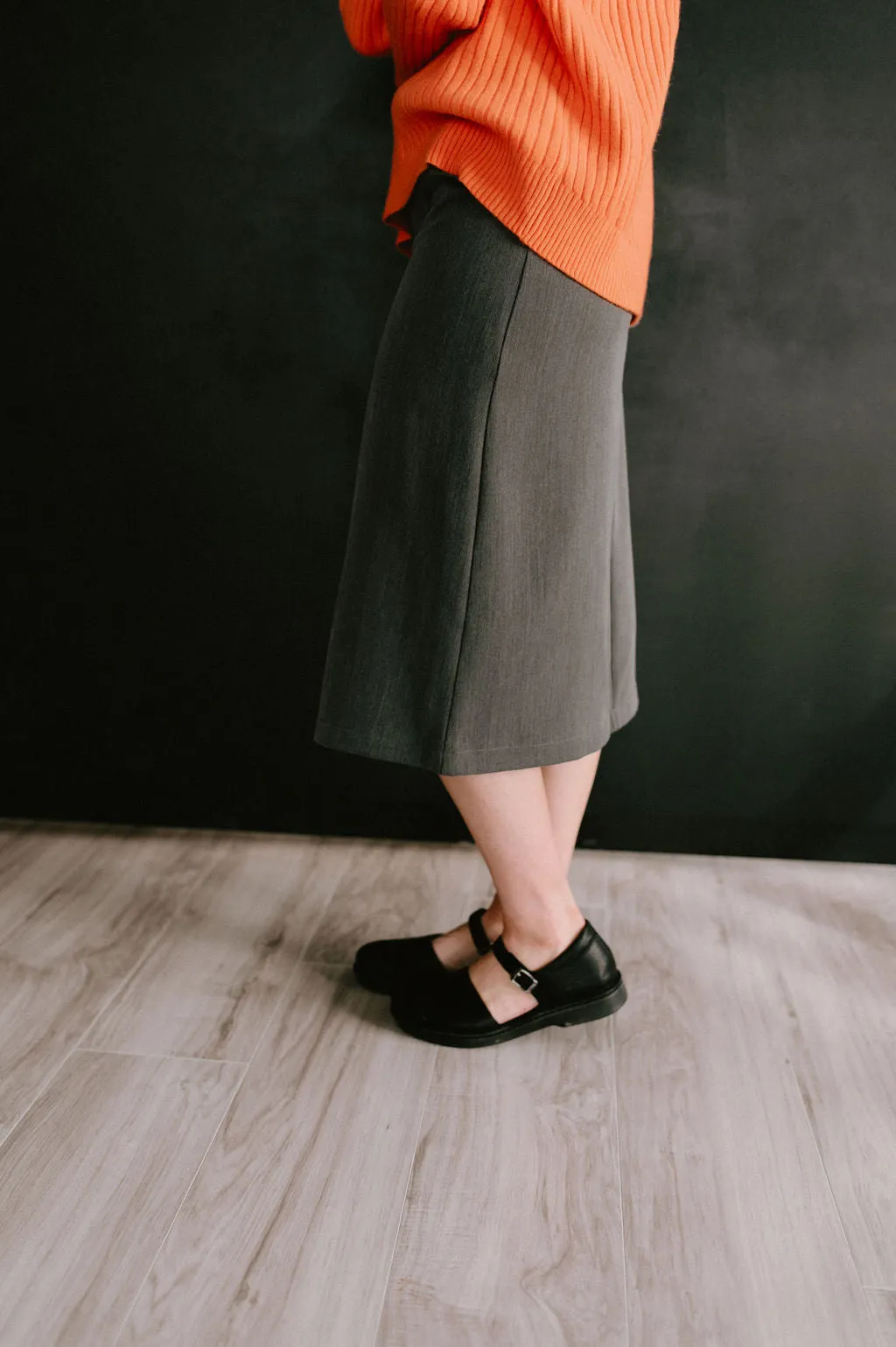 Jasmine Skirt Charcoal