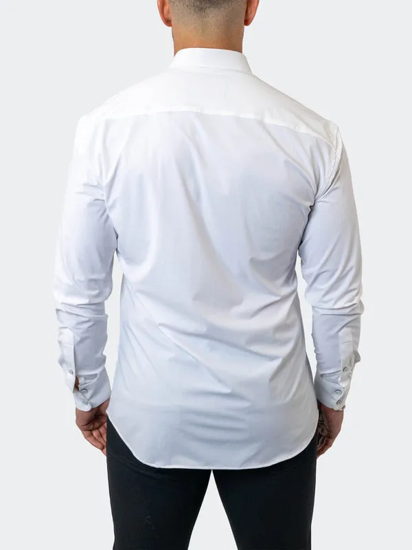 Maceoo Stretch Shirt | Einstein StretchCore White