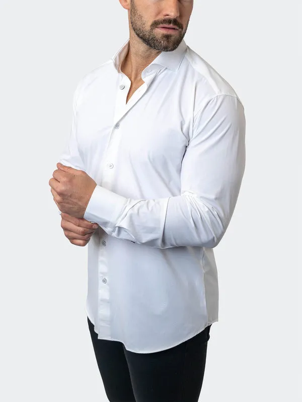 Maceoo Stretch Shirt | Einstein StretchCore White