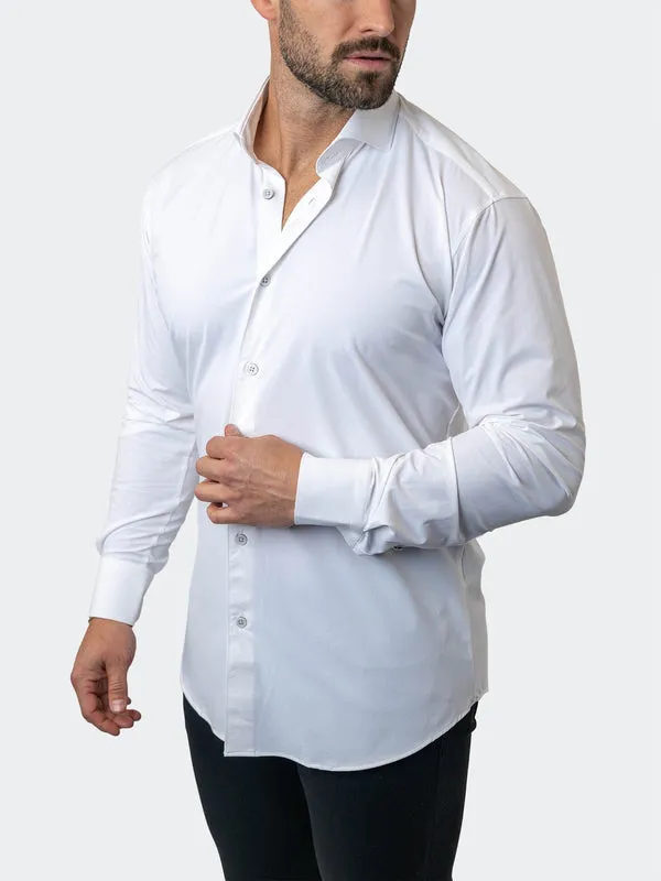 Maceoo Stretch Shirt | Einstein StretchCore White