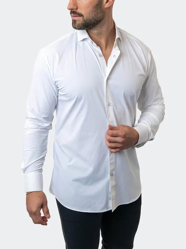 Maceoo Stretch Shirt | Einstein StretchCore White