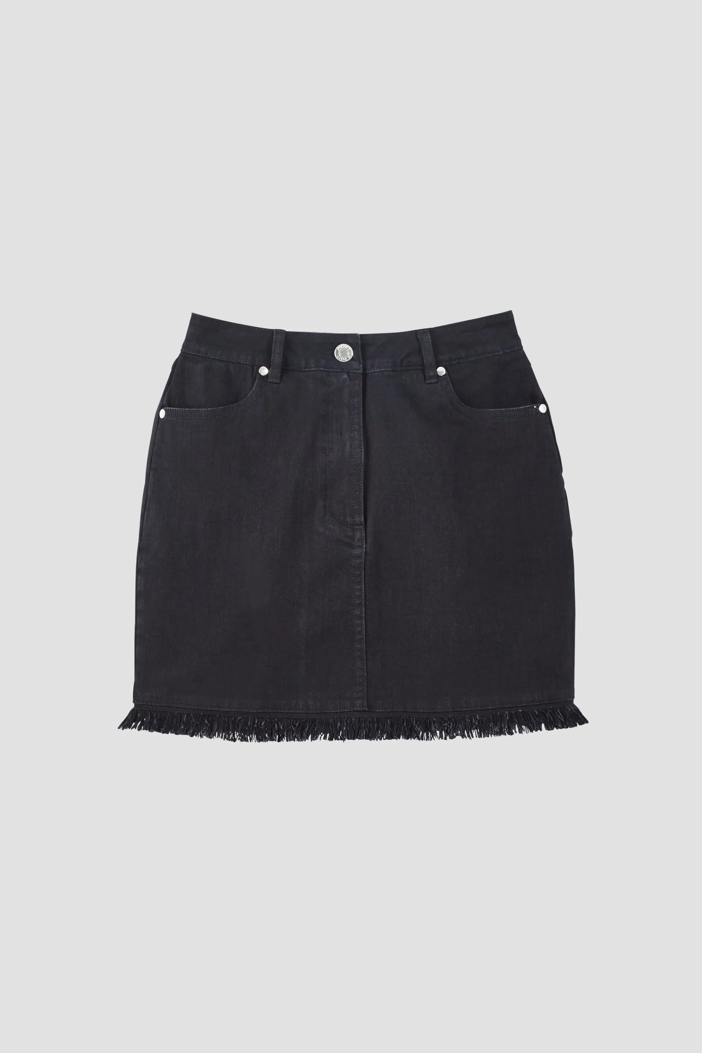 MARFA DENIM MINI SKIRT