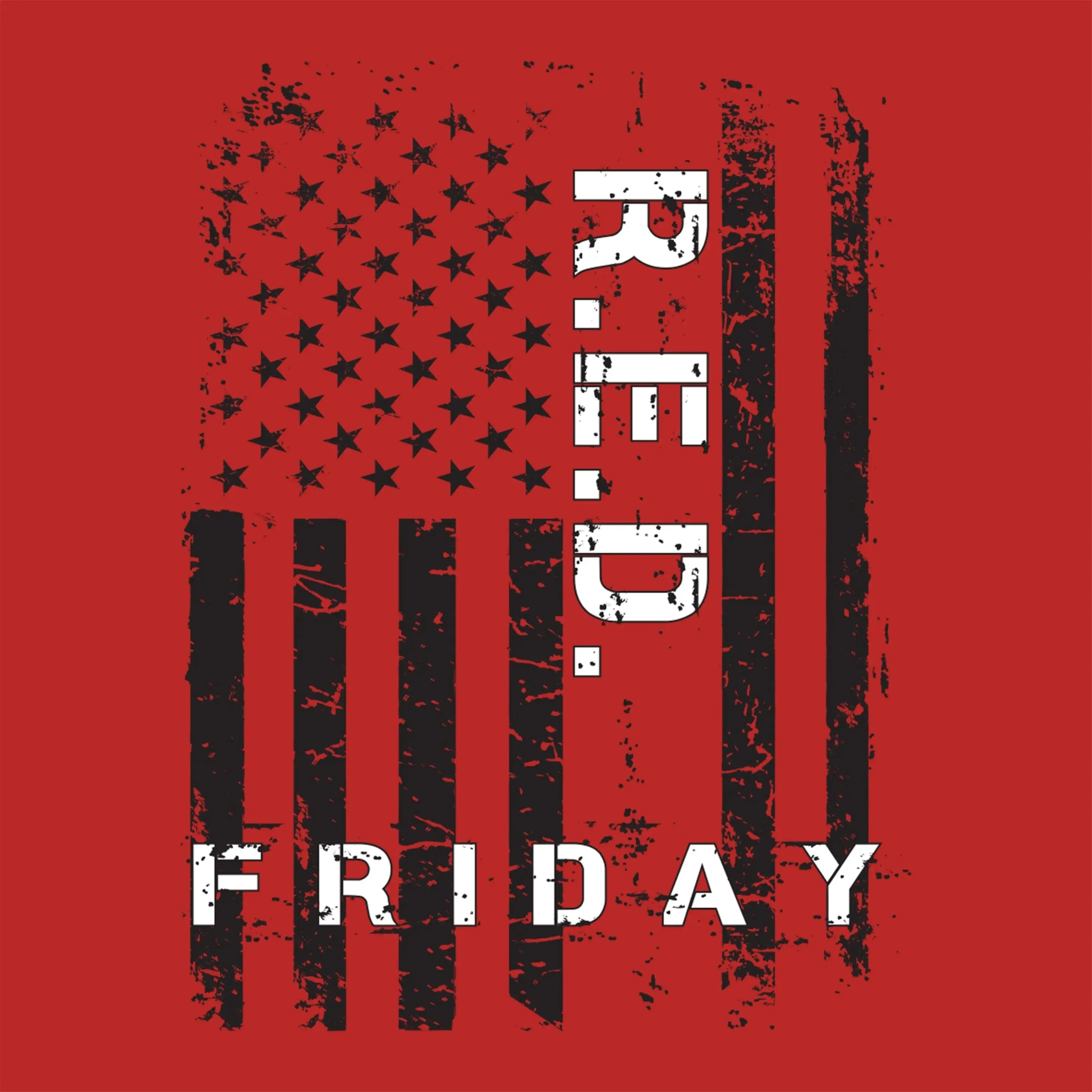 Marines R.E.D. Friday 2-Sided Long Sleeve Tee