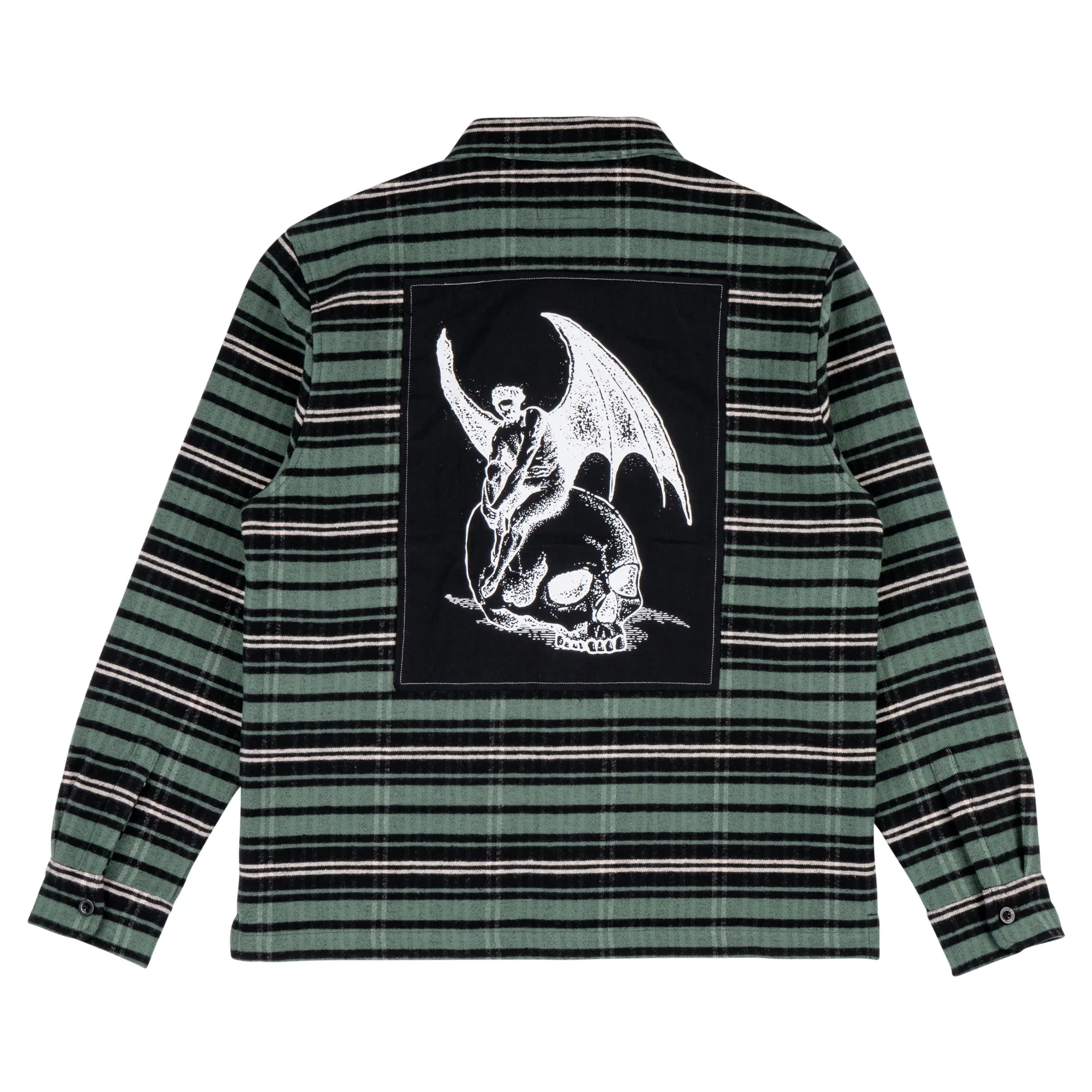 Nimbus Heavyweight Flannel Shirt - Duck Green