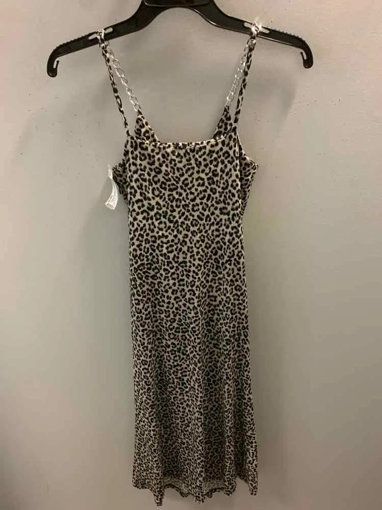 NWT MICHAEL KORS Dresses and Skirts Size XS BGE/BLK CHEETAH PRINT Dress