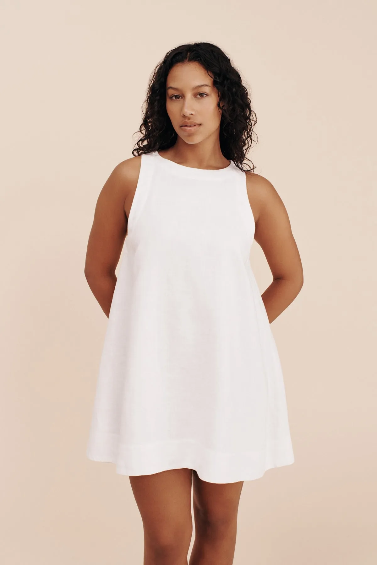 POPPY DRESS - IVORY