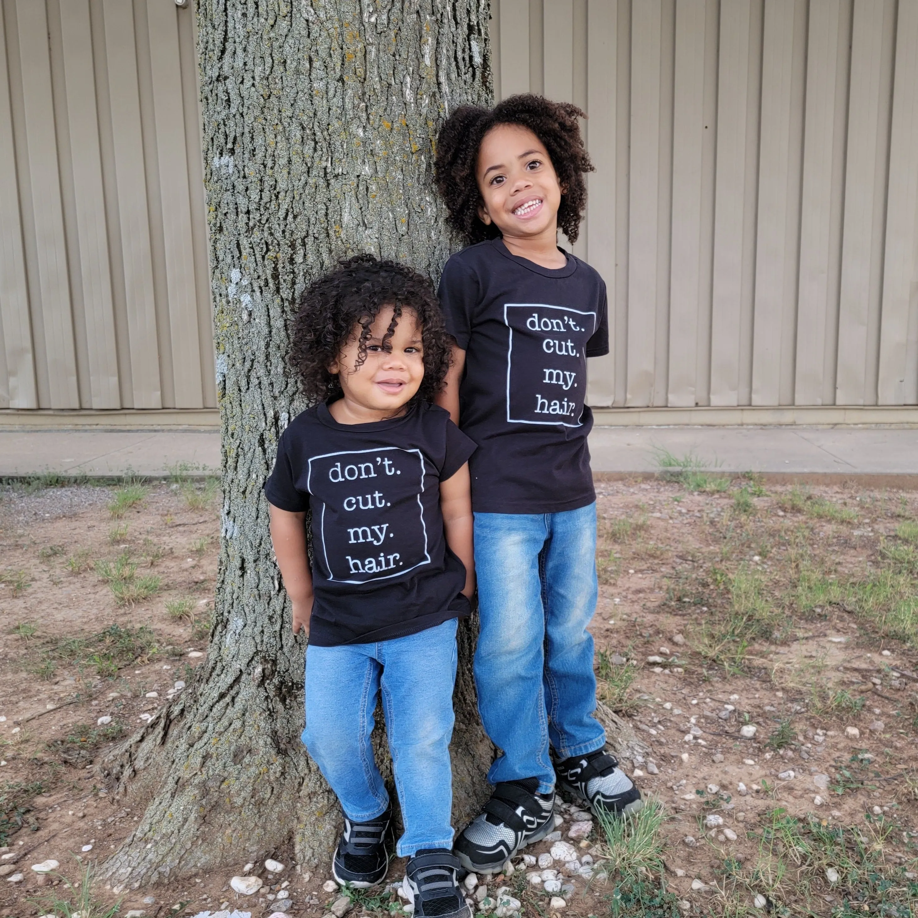 "Don't Cut My Hair" short sleeve tee