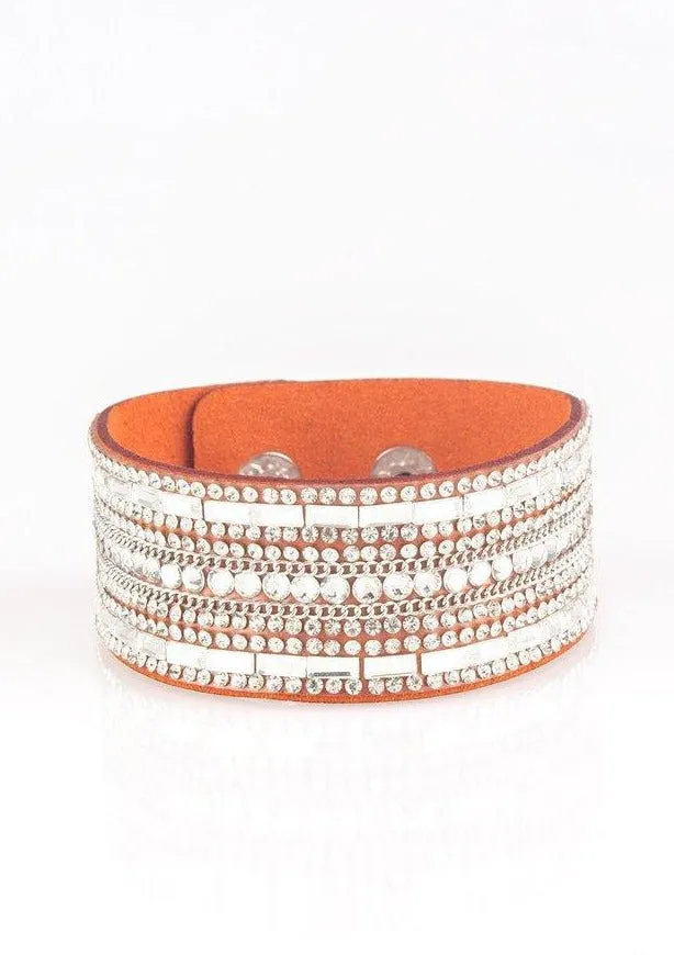 Rebel Radiance Orange Bracelet