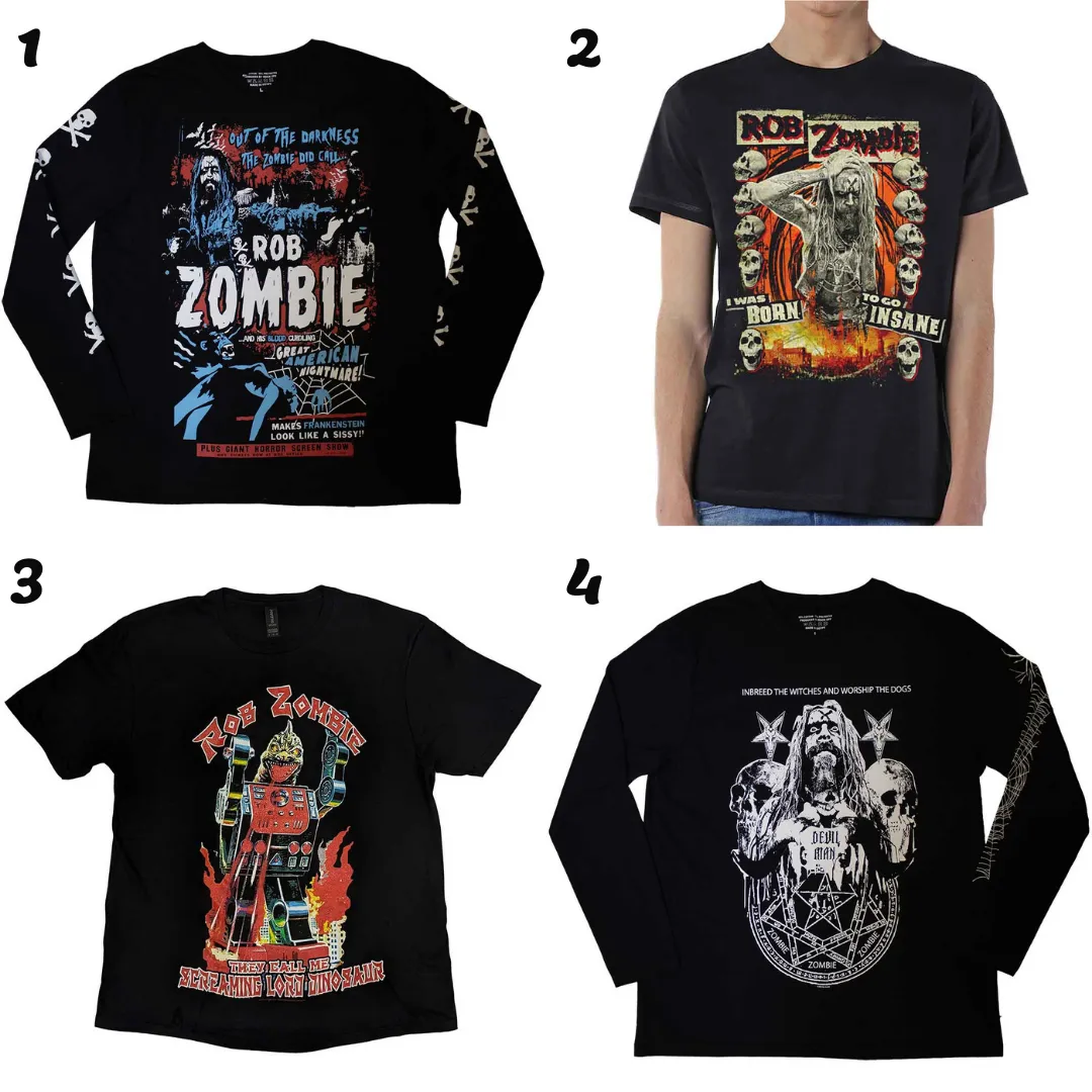 Rob Zombie T-shirts